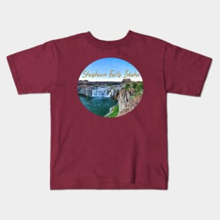 SHOSHONE FALLS IDAHO Kids T-Shirt